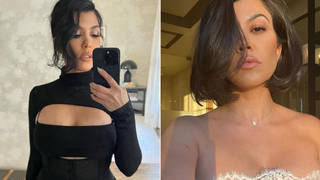 Kourtney Kardashian selfies