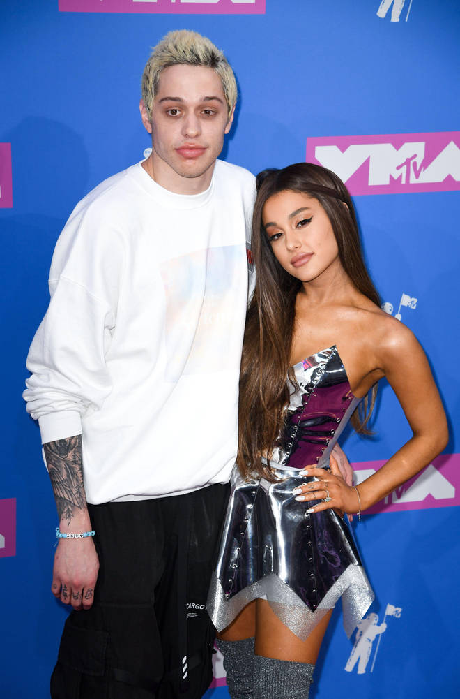 Ariana Grande and Pete Davidson were engaged for a few months in 2018