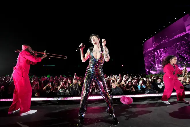 Harry Styles brought sequins to the Coachella stage