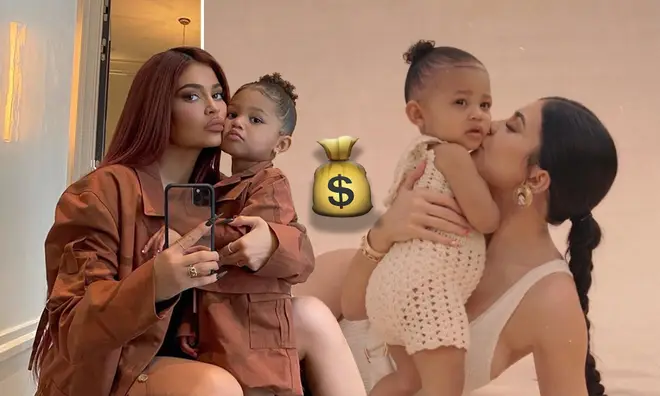 Kylie Jenner's daughter Stormi Webster is set to earn over £200million by the time she's 18