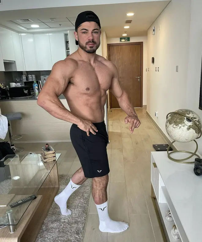 Anton Danyluk said he has gained 20kilos as part of his fitness goals