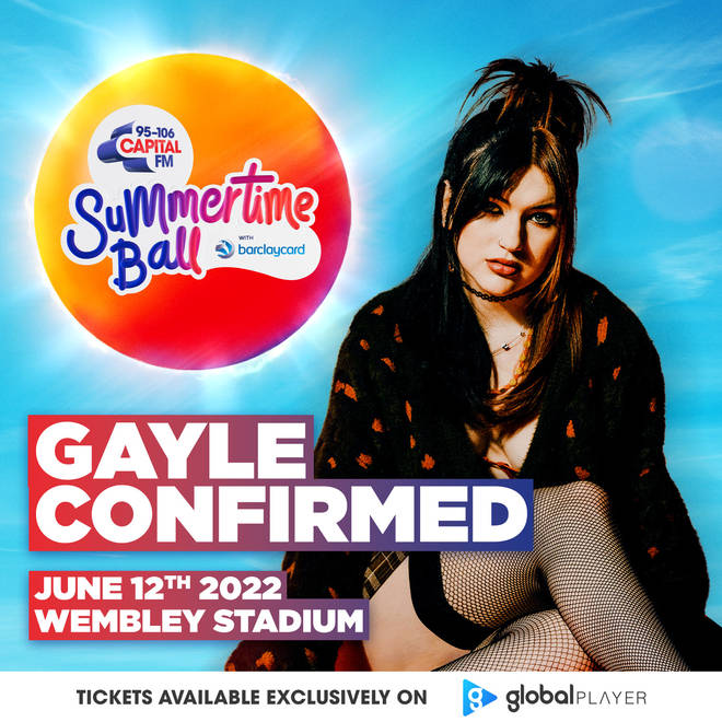 Gayle is joining Capital's Summertime Ball line-up