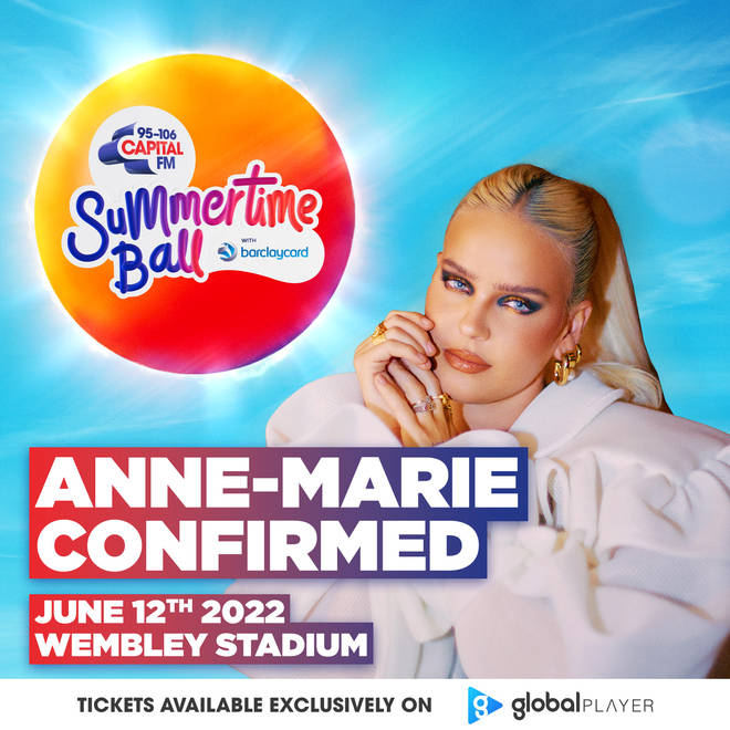 Anne-Marie is on this year's #CapitalSTB line-up