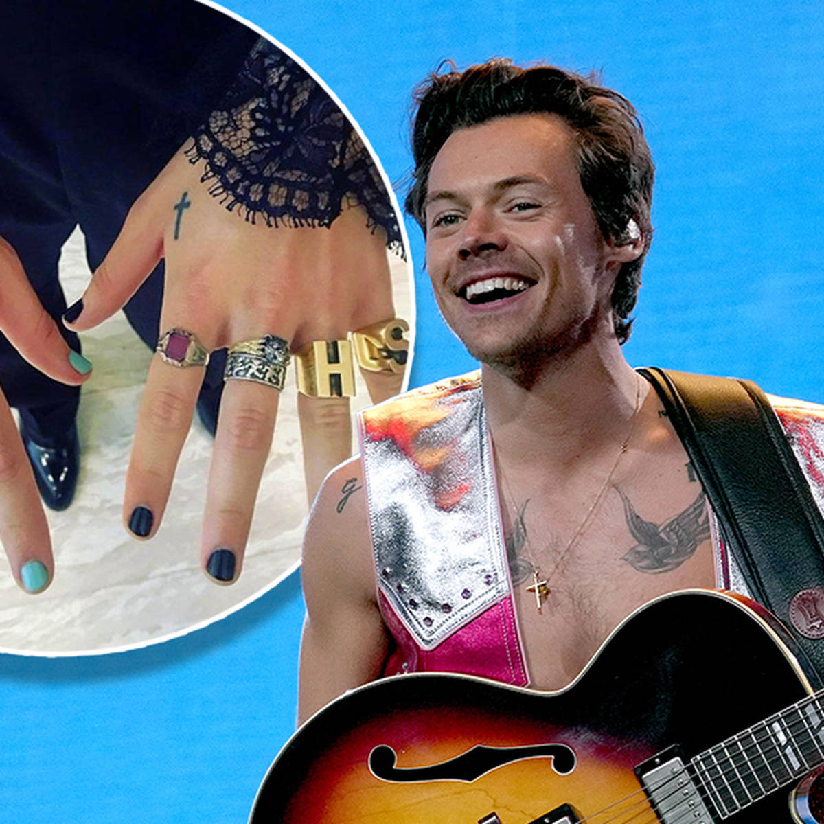 Harry Styles Reunites With His Lion Ring After Losing It At Coachella -  Capital