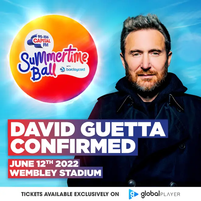 David Guetta has been announced for Capital's Summertime Ball