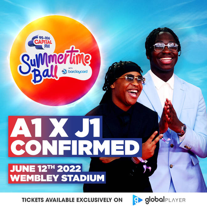 A1 x J1 are joining Capital's Summertime Ball