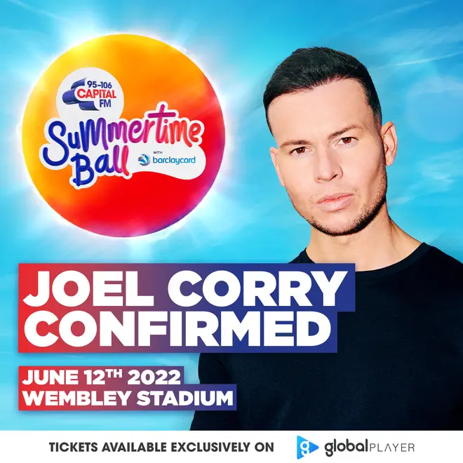 Joel Corry is joining Capital's Summertime Ball line-up