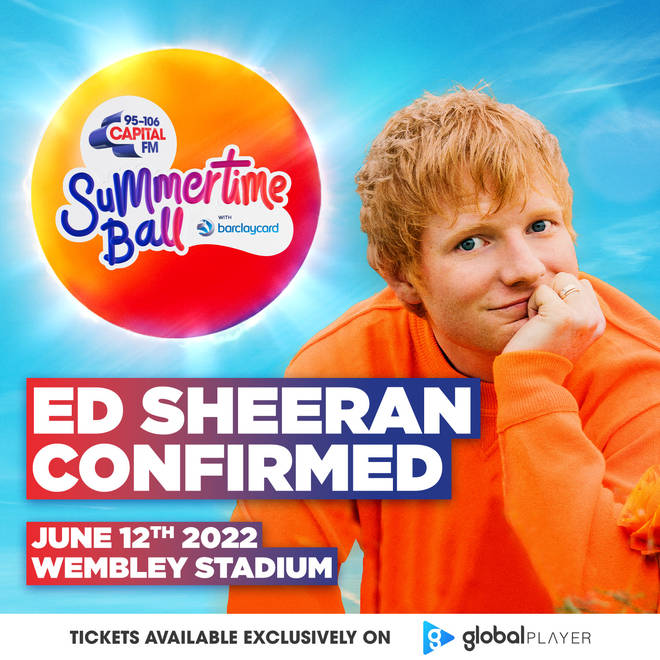 Ed Sheeran is the final artist added to Capital's Summertime Ball 2022
