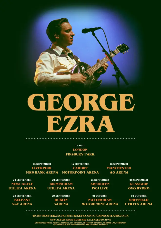 George Ezra is heading to a venue near you