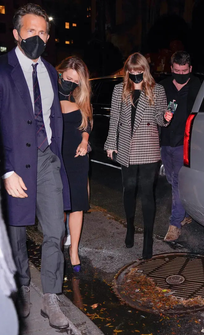 Taylor Swift out with Ryan Reynolds and Blake Lively