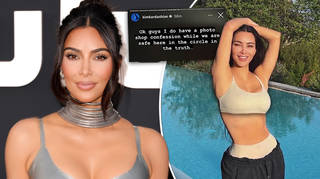 Kim Kardashian just got honest about her 'photoshopped' posts