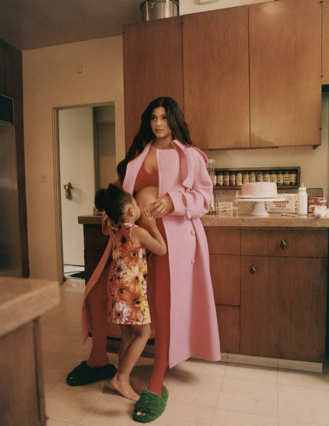 Kylie Jenner shared an unseen photo from her second pregnancy