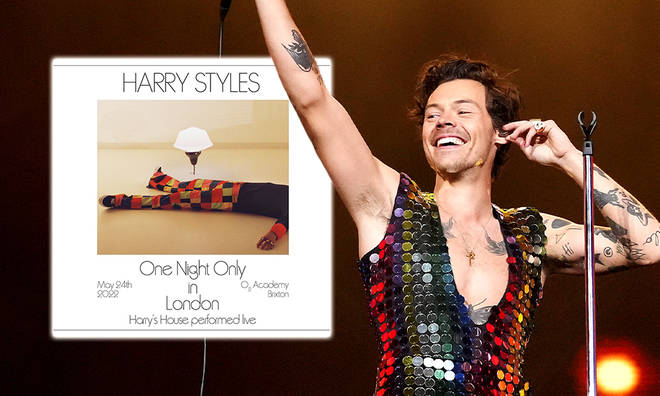 Harry Styles has announced 'One Night Only In London'