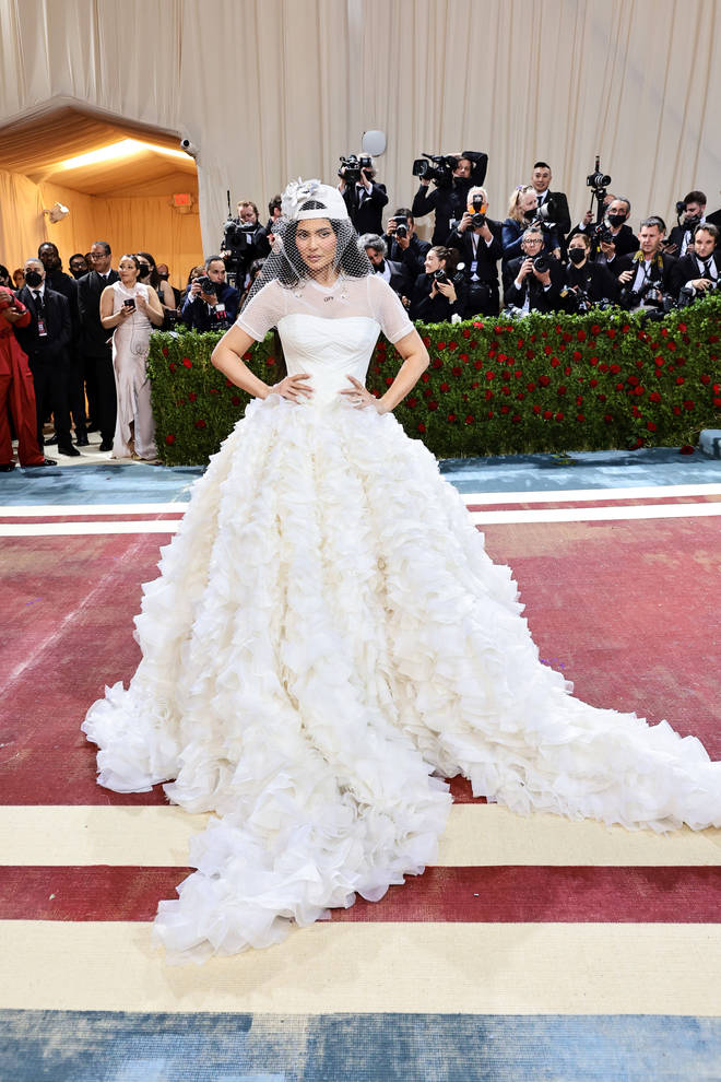 Kylie Jenner honoured the late Virgil Abloh with her Off-White bridal gown