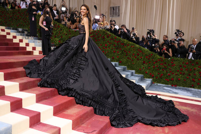 Kendall Jenner wowed with her extravagant gown at the Met Gala