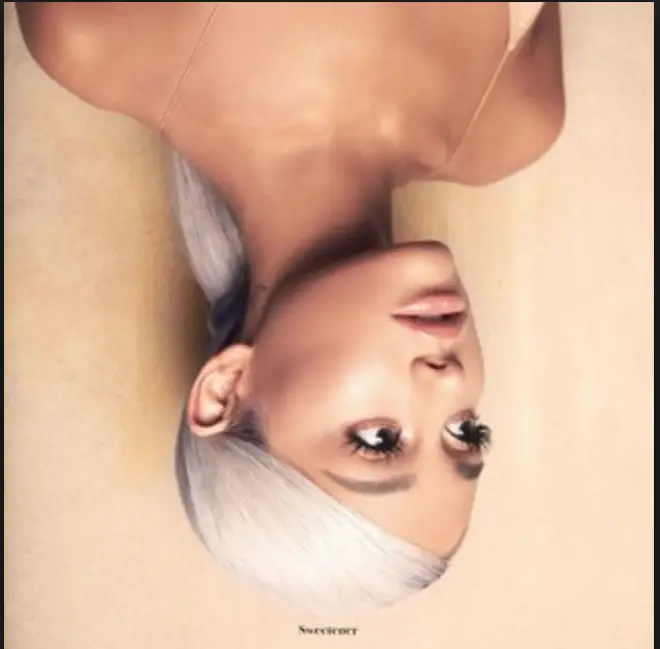 Sweetener album reached number 1 in UK, USA & many other countries