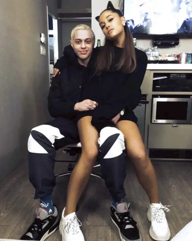 Ariana Grande and Pete Davidson got engaged after a month of dating