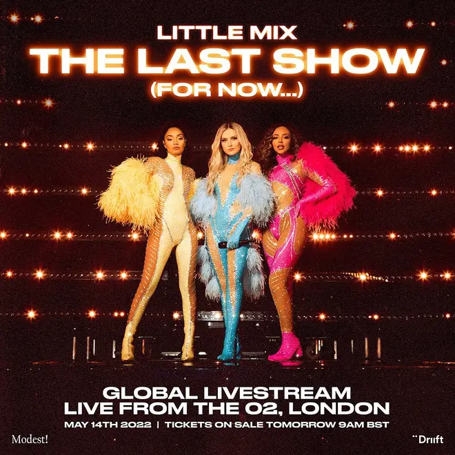 Little Mix will be streaming that 'last show'