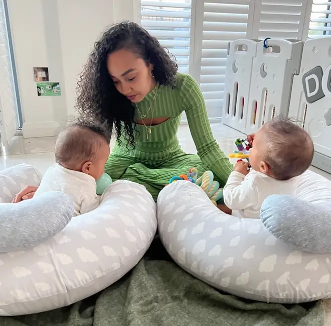 Leigh-Anne Pinnock became a mum in August 2021