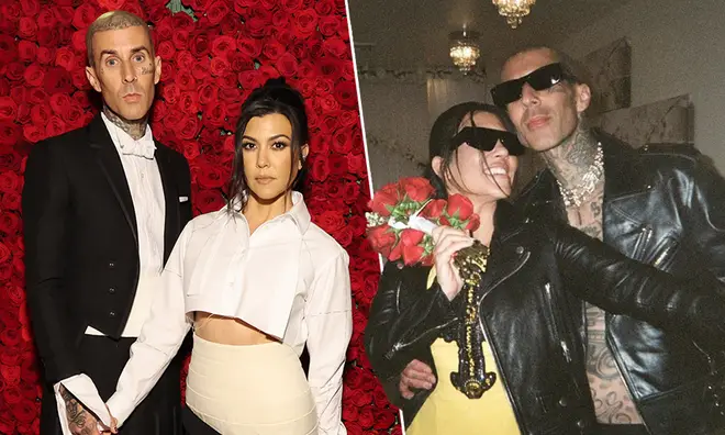 Kourtney Kardashian and Travis Barker have legally gotten married during an intimate Santa Barbara ceremony