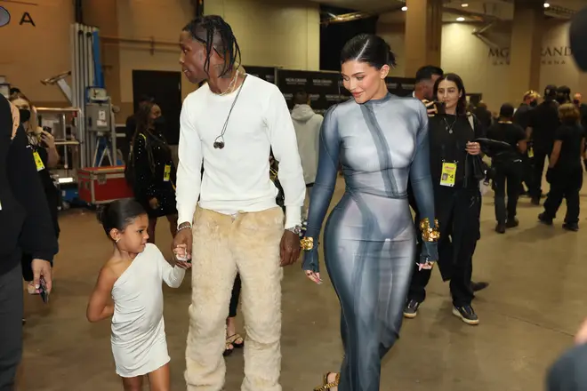 Kylie Jenner and Stormi supported Travis Scott at the Billboard Music Awards