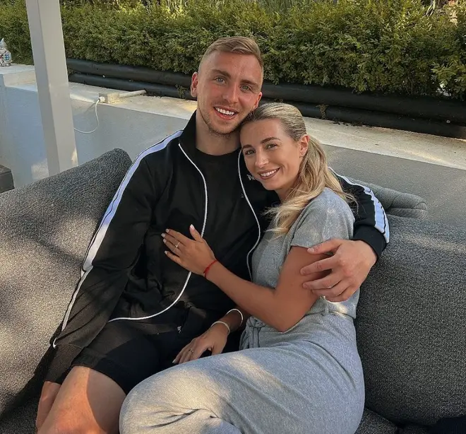 Jarrod Bowen and Dani Dyer started dating last year