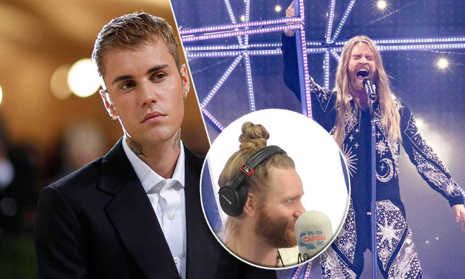 Justin Bieber slid into Sam Ryder's DMs after his Eurovision success