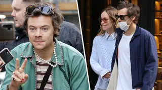 Harry Styles spoke about his relationship with Olivia Wilde for the first time