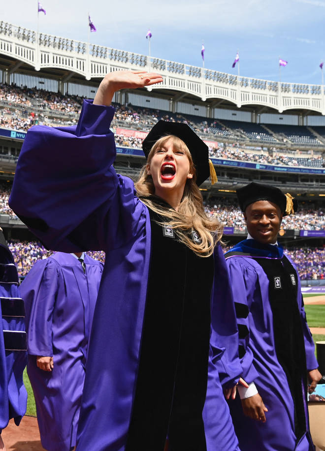 Taylor Swift delivered a heartwarming speech at NYU