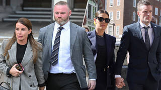 Wayne Rooney said he had to speak to Jamie Vardy to tell Rebekah to 'calm down' during the 2016 Euros