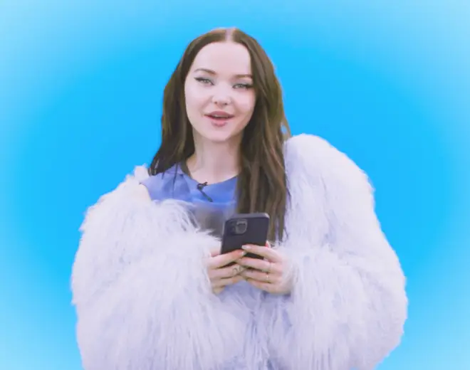 Dove Cameron flicked through some old videos of herself