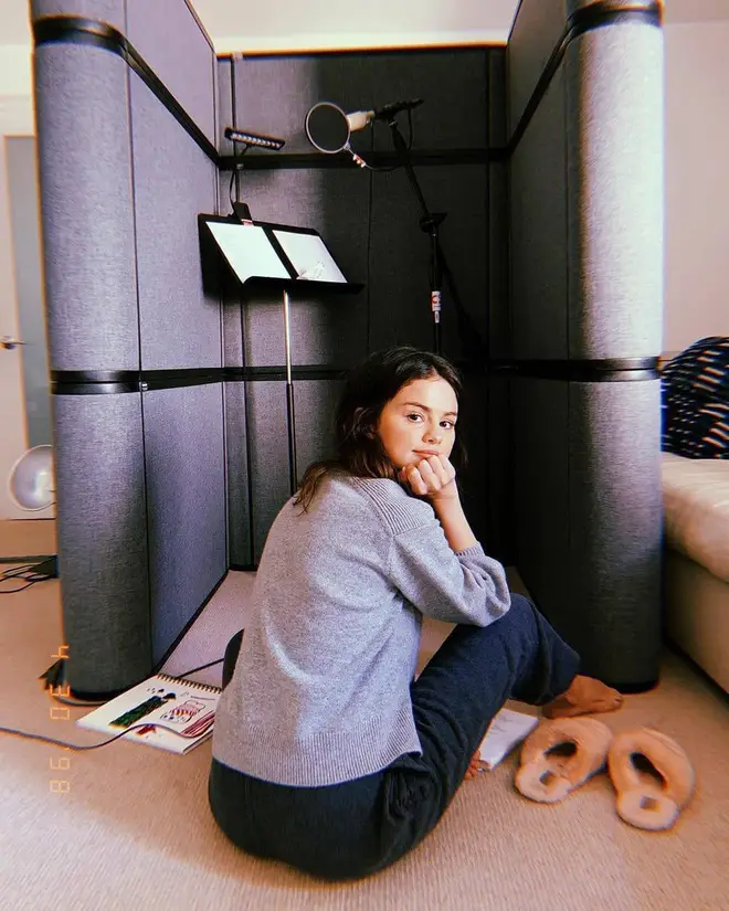 Selena Gomez has been recording her next record in LA