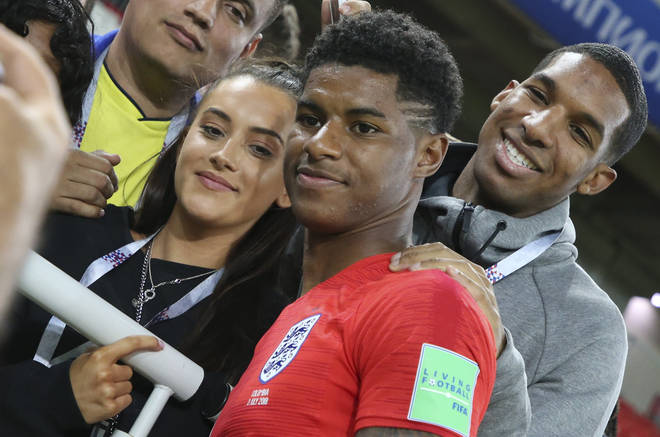 Marcus Rashford and Lucia Loi got engaged during a romantic trip to Los Angeles