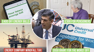 Rishi Sunak has announced a support package to ease the cost of living crisis, funded by a windfall tax