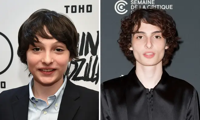 The Stranger Things cast from season one to season four