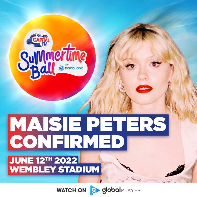 Maisie Peters joins Capital's Summertime Ball with Barclaycard line-up