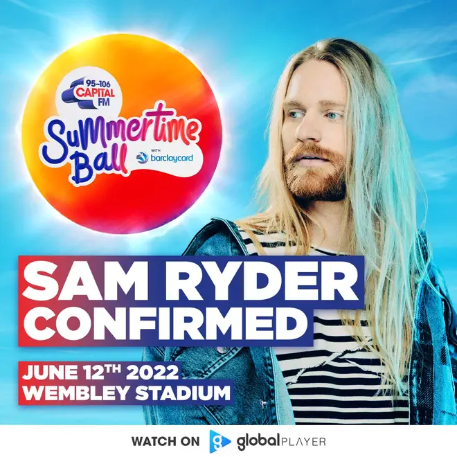 Sam Ryder joins Capital's Summertime Ball with Barclaycard