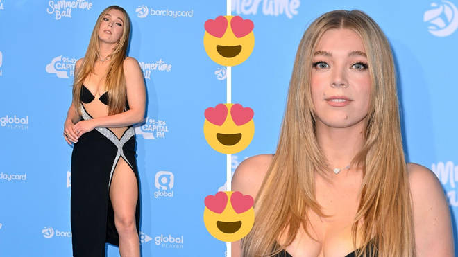 Becky Hill wowed fans on the red carpet at Capital's Summertime Ball.