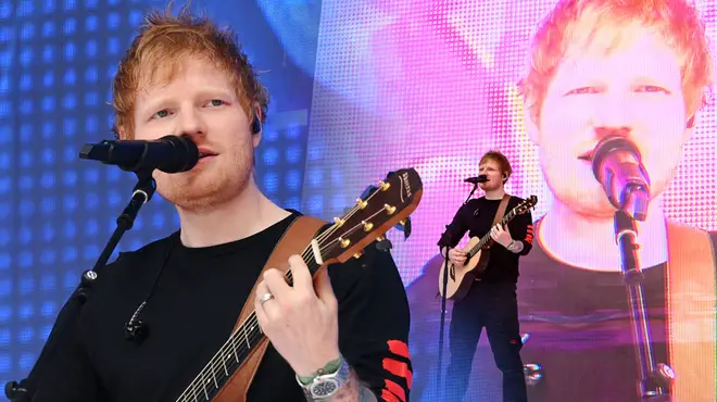 Ed Sheeran opened Capital's Summertime Ball with Barclaycard