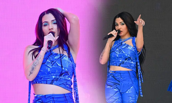 Mabel delivered a captivating performance at Capital's Summertime Ball