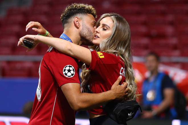 Perrie Edwards and Alex Oxlade-Chamberlain met in 2016