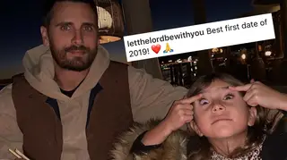 Scott Disick has been slammed for posting a ‘racist’ photo of his daughter Penelope