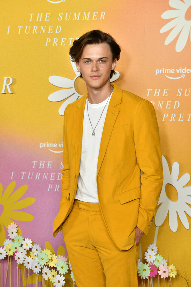 Christopher Briney at the premiere of The Summer I Turned Pretty