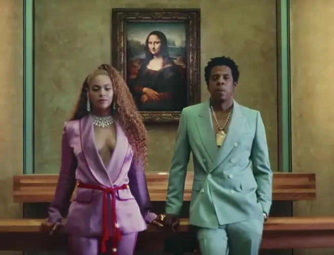 Jay Z and Beyonce star in the 'Apes**t' music video