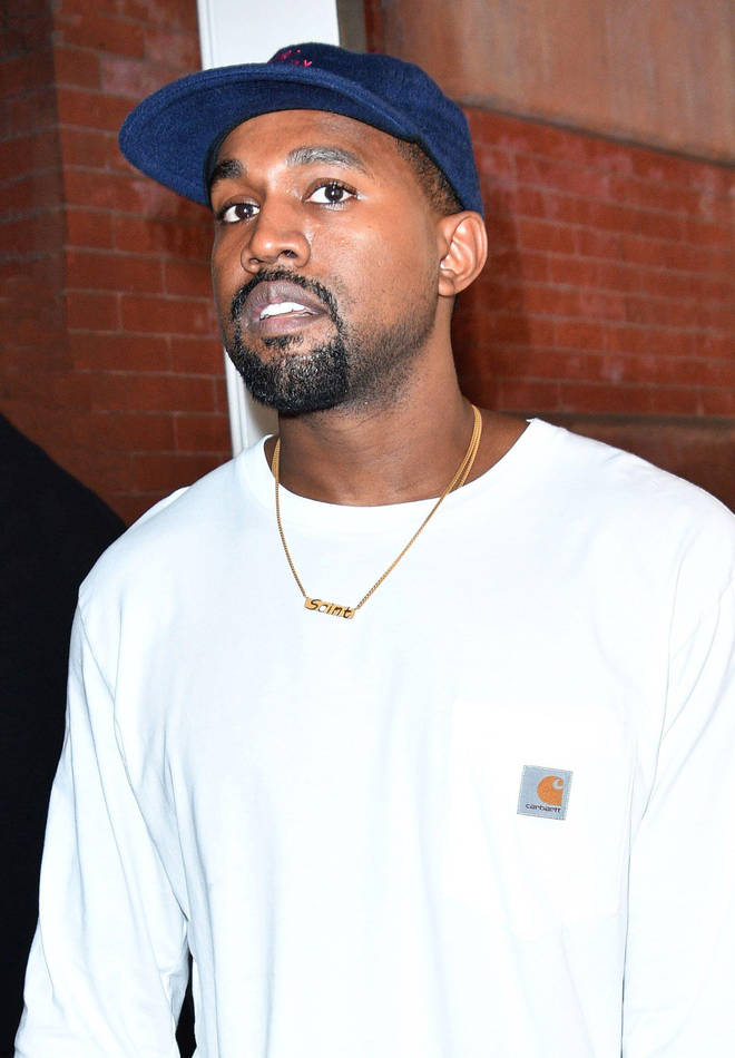 Kanye West joked about his marriage to Kim Kardashian during his appearance at the BET Awards