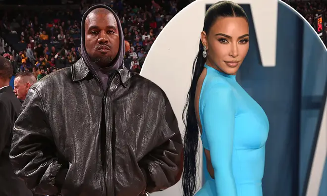 Kanye West seemingly poked fun at his failed marriage to Kim Kardashian whilst on stage