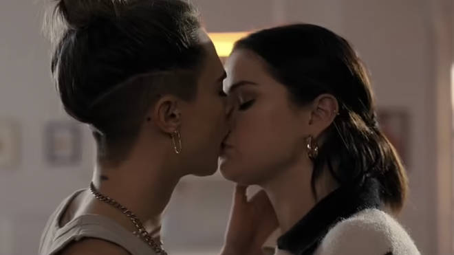 Cara Delevingne Gets Candid About On-Screen Kiss With Selena Gomez In Only Murders... - Capital