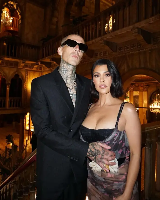 Kourtney Kardashian is supporting husband Travis Barker through his medical emergency