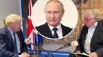 Boris Johnson said Putin does not have to give up power for there to be peace in Ukraine