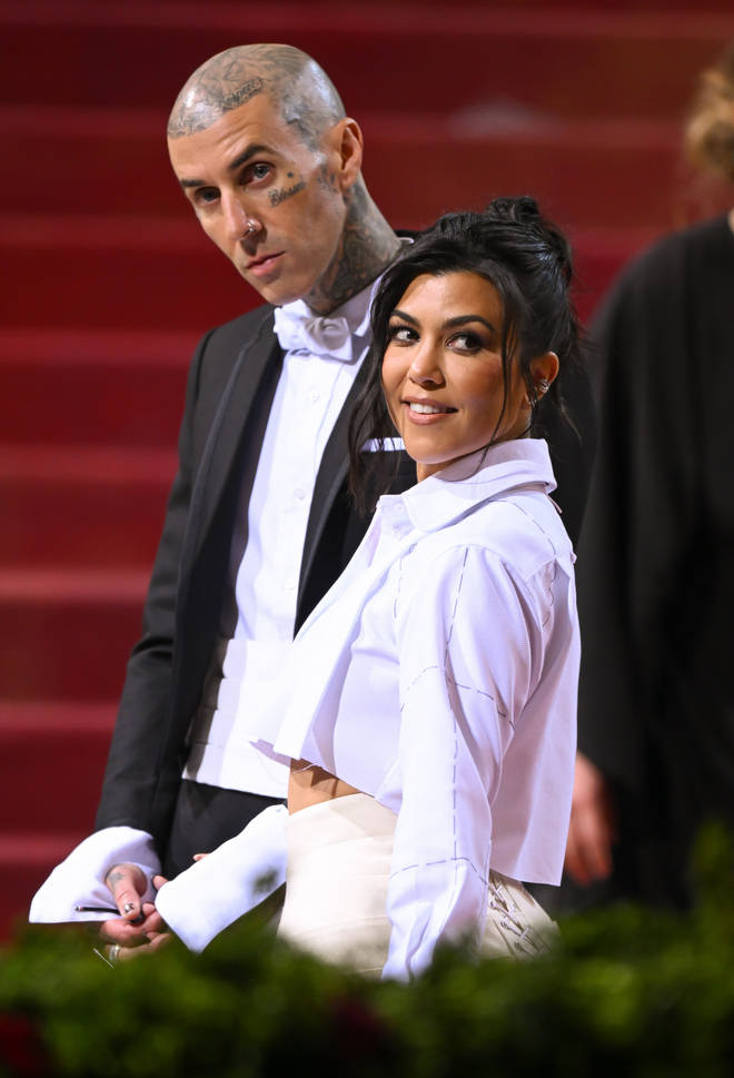 Travis Barker and Kourtney Kardashian have been together for almost two years